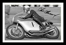 Mike Hailwood Autograph Signed