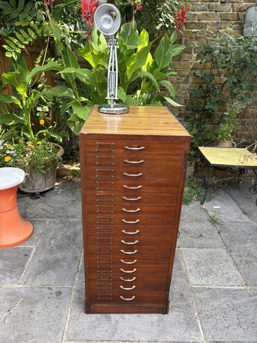 Vintage mahogany bank drawers - vintage,