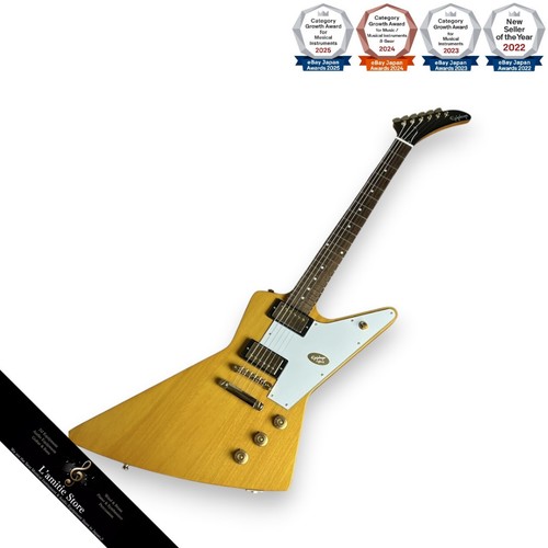 Epiphone korina explorer - epiphone, aged