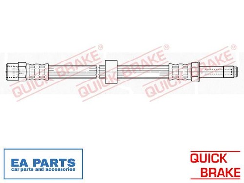 Brake hose for - hose, xc