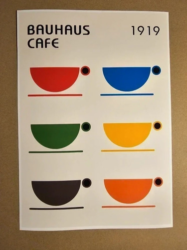 Size bauhaus print unframed - print,