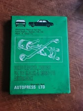 Ford Zephyr Zodiac V4 V6 Mark 4 Owners Workshop Manual Autopress 1966-70 - Ball
