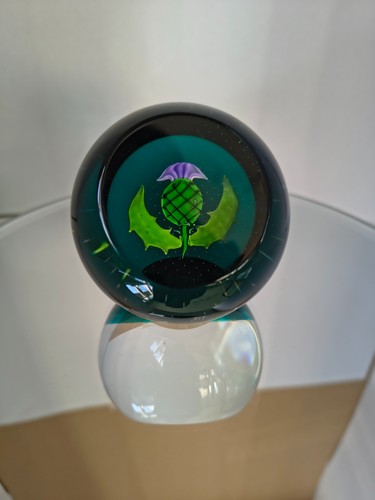 Paperweight glass caithness - glass,