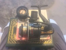 Vintage Abu Garcia Cardinal Black Max 63 Spinning Reel W/ Spare  Spool NOS W Box