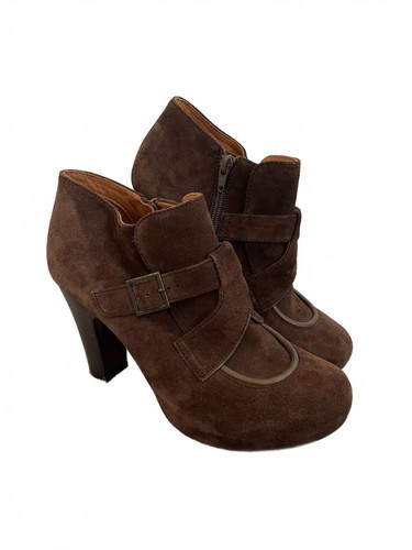 Chie mihara brown suede - chie,