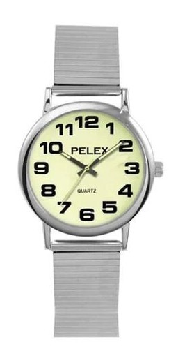 Gents watch silver expander - gents, watch,