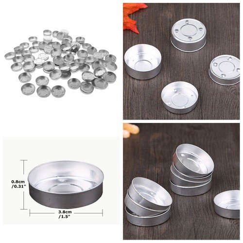 100pcs aluminum candle making - 100pcs,