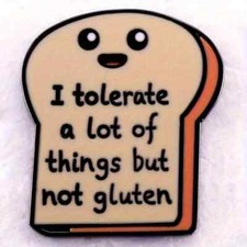 Gluten Free Enamel Pin Fun