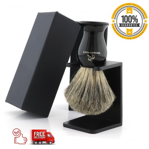 Luxury badger hair shaving - luxury,