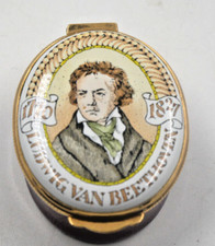 RARE CRUMMLES  ENAMELS OVAL