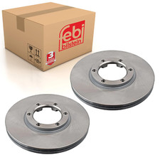 Pair of Front Brake Disc Fits