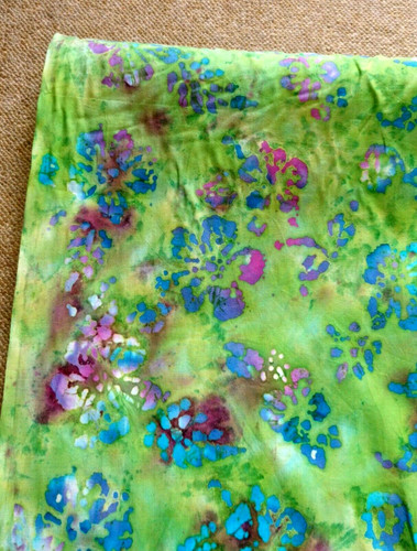 Multicoloured batik tye dye - batik, &