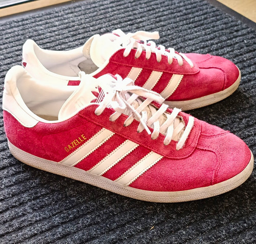 Adidas gazelle burgundy white - gazelle, burgundy/white