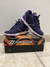 Heelys Girls Purple Wheeled Sneakers Size 5 UK EUR 38