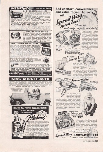 1953 vintage magazine - magazine, ad