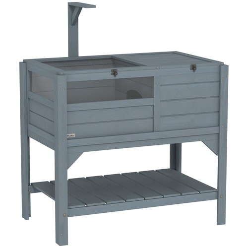 Wooden tortoise house - tortoise, with