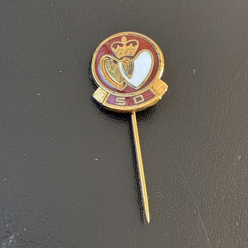 Vintage blood donor enamel - blood,