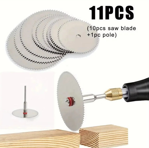 11pcs mini circular - 11pcs, blade