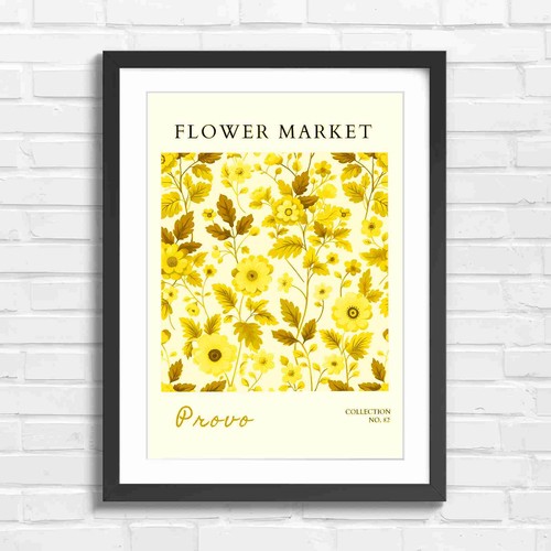 Floral market botanical - floral,