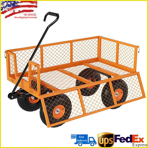 Steel garden cart - steel,