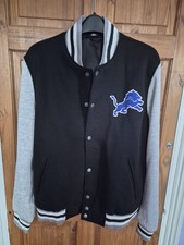 Detroit Lions Beverly Hills Cop - Axel F Varsity Style Jacket - Medium