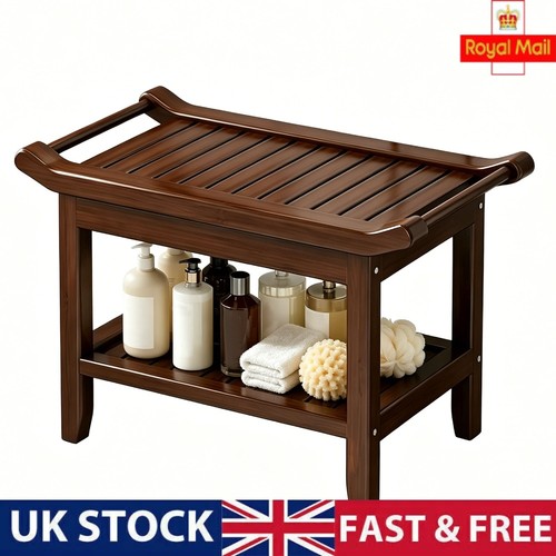 Tier slatted shower - slatted, bench