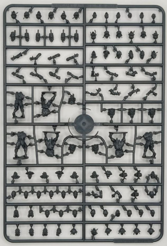 Zombies sprue 28mm pulp - sprue,
