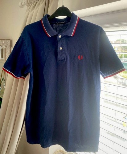 Navy and red - navy, cotton