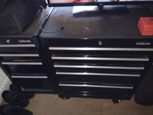 Tool box with tools - with,