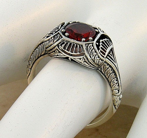 Genuine garnet 925 sterling - garnet,