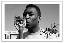 PELE BRAZIL SIGNED AUTOGRAPH