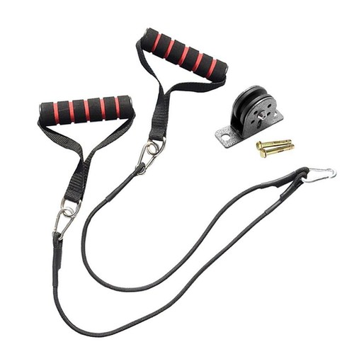 Gym weight pulley cable system - weight,