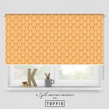 64- Skeleton Leaf in Orange Roller Blind - Various sizes,blackout FREE delivery