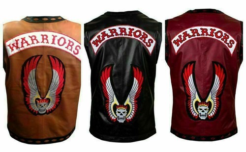 Real leather warrior - warrior, vest