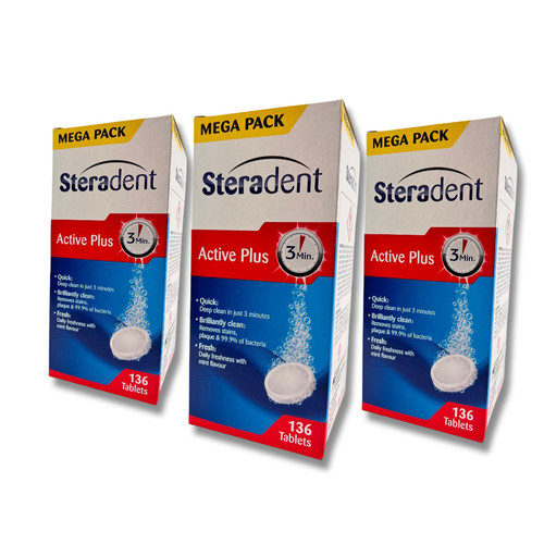 Steradent active plus denture - steradent,