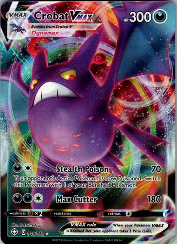 Crobat vmax ultra rare shining - vmax,