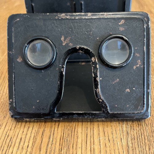 Antique vintage stereoscope - antique,