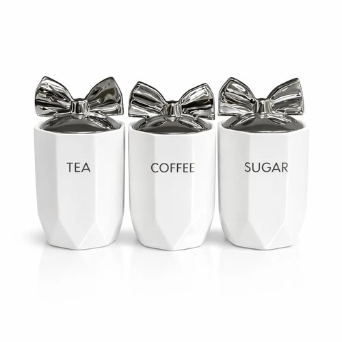 Tea coffee sugar - coffee, chrome