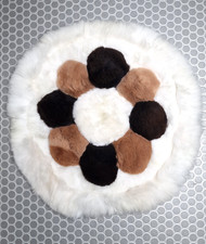 Natural Baby Alpaca Floor Rug