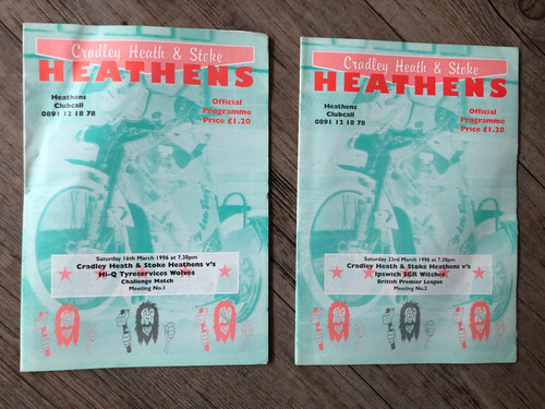 Speedway programmes 2 - programmes, x