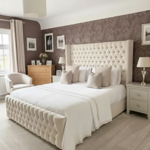 Wingback bed frame - wingback,