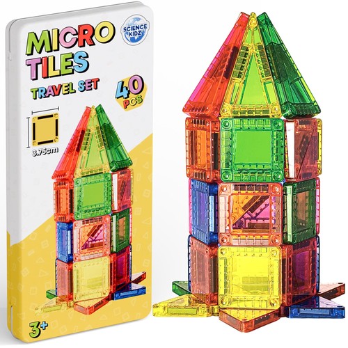 Piece mini magnetic tiles - 40,