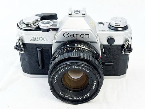 Canon film camera fd - ae-1, &