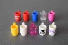 Lego 3899 Utensil Mug Cup Select Colour Pack of 2