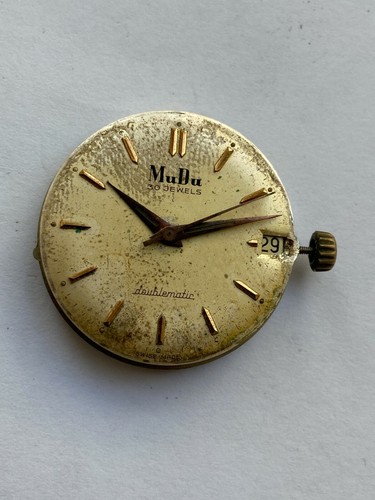 Vintage watch parts men mudu - parts,