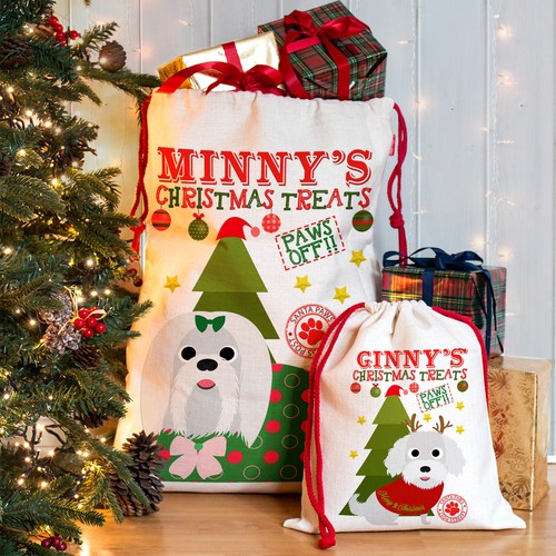 Personalised dog christmas - personalised,
