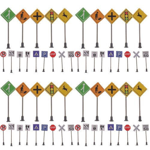 Pcs plastic traffic signs - traffic,