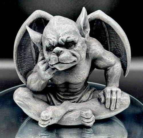 Gothic gargoyle statue winged - gargoyle,