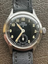 Vintage ORIS watch black dial