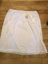 Ladies White Underslips Size 24/26 Marlon Branded New With Tags